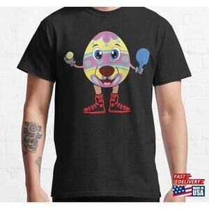 Easter Egg Sport Ping Pong Funny Tshirt Classic